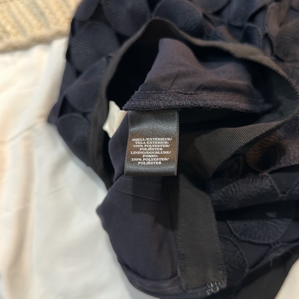 Ann Taylor Dark Navy Skirt Size 0 - Picture 5 of 7